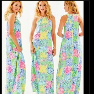 LILLY PULITZER SHAWN MAXI CHEEK TO CHEEK